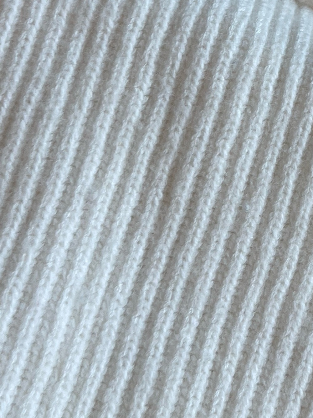 Aritzia WOOL LINEN Chalmers Sweater Heather Birch Ribbed Knit Mockneck Babaton M - Picture 10 of 16